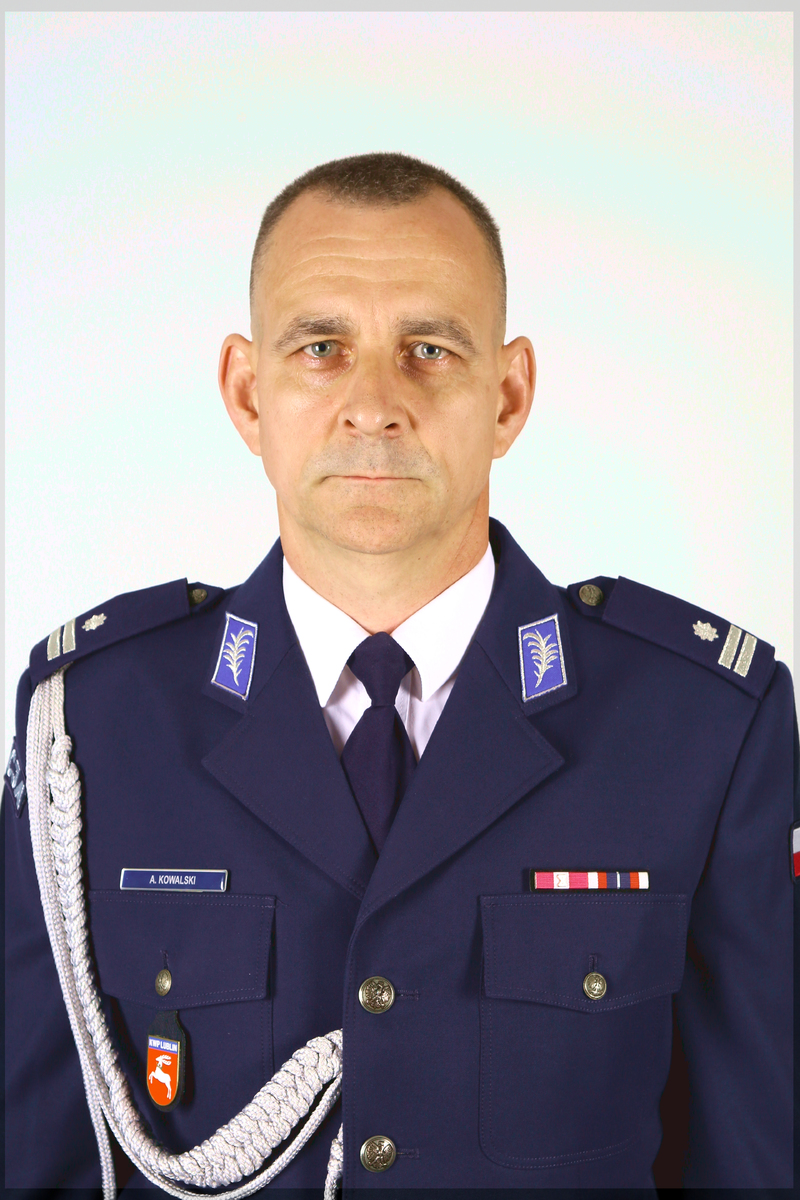 wizerunek podinspektora Andrzeja Kowalskiego