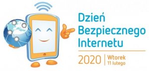 Zdjęcie akcji z napisem dzień bezpiecznego internetu