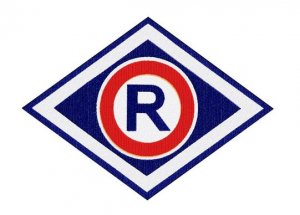 Symbol ruchu drogowego w policji