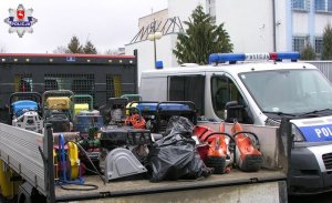 Skradziony sprzęt zabezpieczony przez policjantów