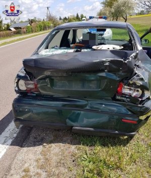 Pojazd marki Ford Marea uczestniczący w kolizji