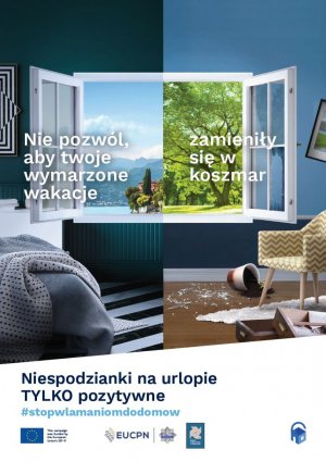 plakat informujący o kampanii