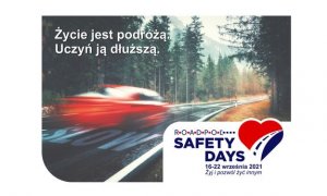 plakat akcji Dni Bezpieczeństwa Ruchu Drogowego