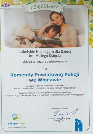 podziękowania