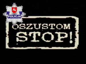 plakat kampanii &quot;Oszustom stop&quot;