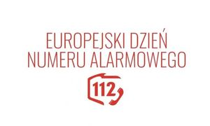 plakat o Europejskim Dniu Numeru Alarmowego