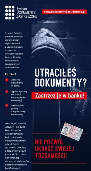 plakat kampanii dokumenty zastrzeżone