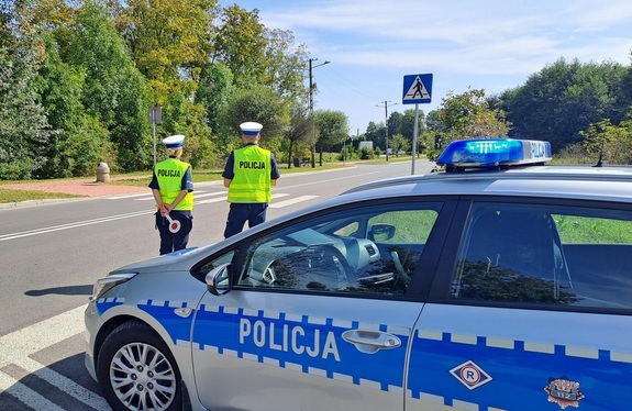 policjanci kontrola drogowa