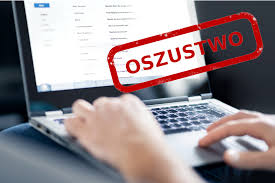 laptop napis oszustwo