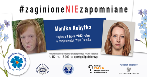 zaginiona Monika