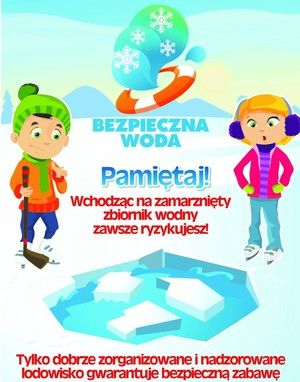 plakat Bezpieczna woda