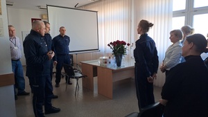 Spotkanie z okazji Dnia Kobiet w  KPP we Włodawie