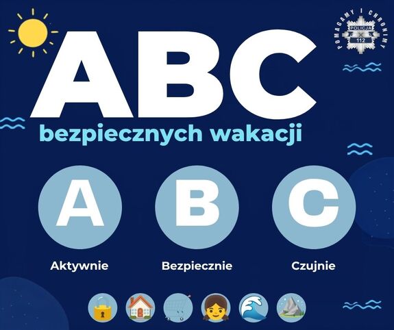 ABC bezpiecznych wakacji