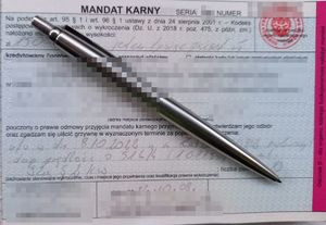 mandat karny